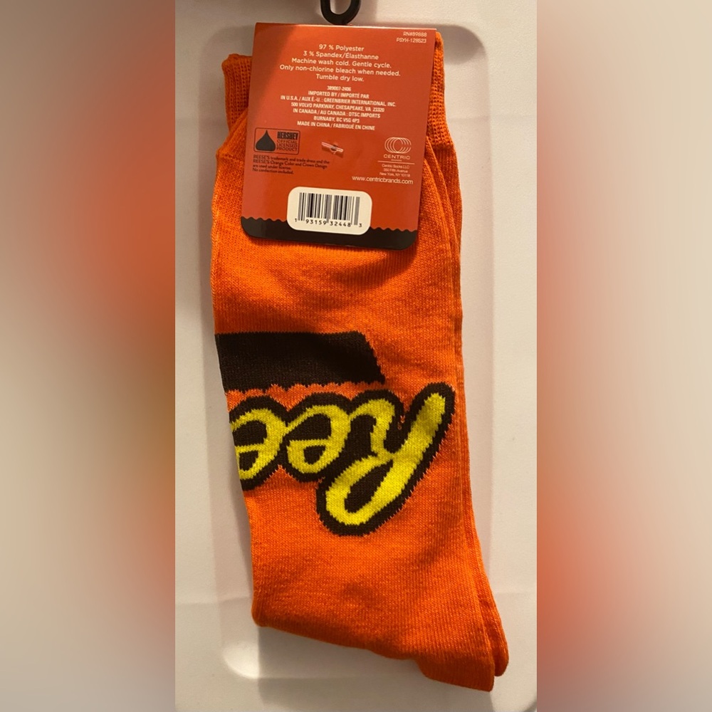 Halloween Socks Featuring Reese’s Candy Brand - Picture 2 of 2